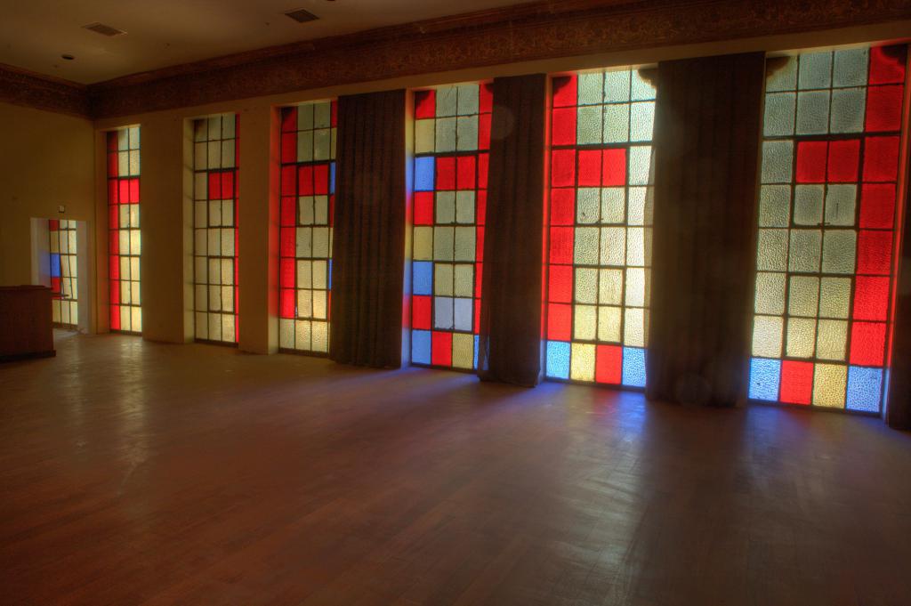 Aftermarket Stained Glass Belasco Theater on Dave Bullock