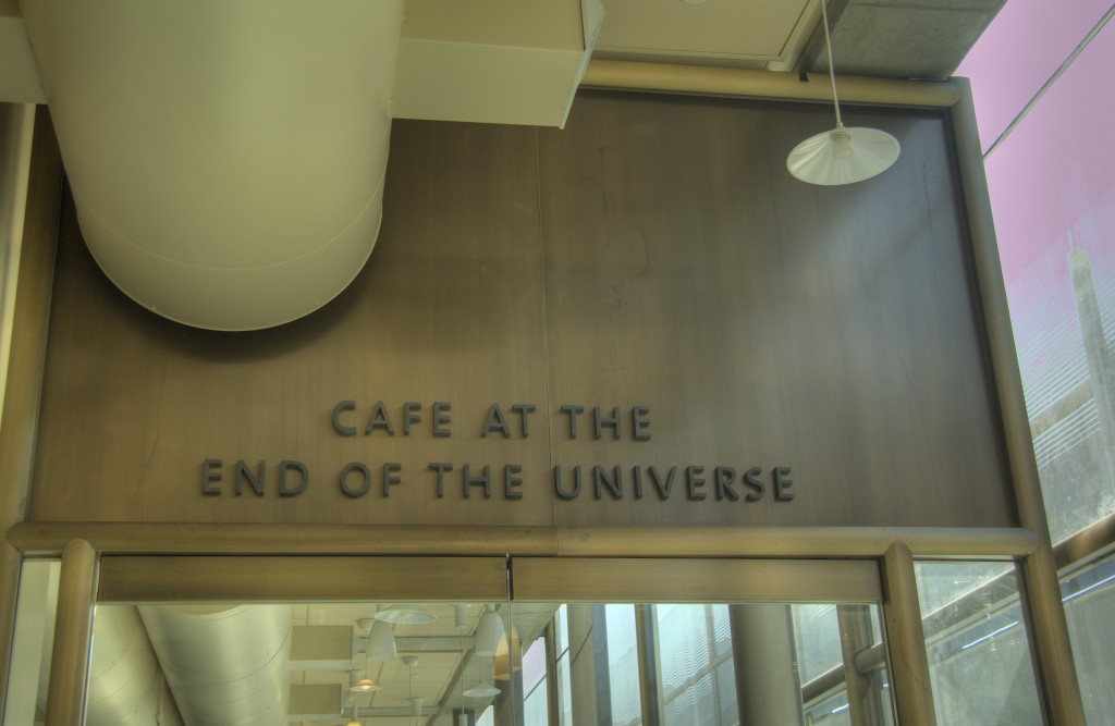 Cafe at the end of the Universe