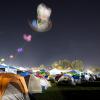 Coachella Camping Baloons and Orion