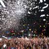 Confetti and Crowd at Coachella