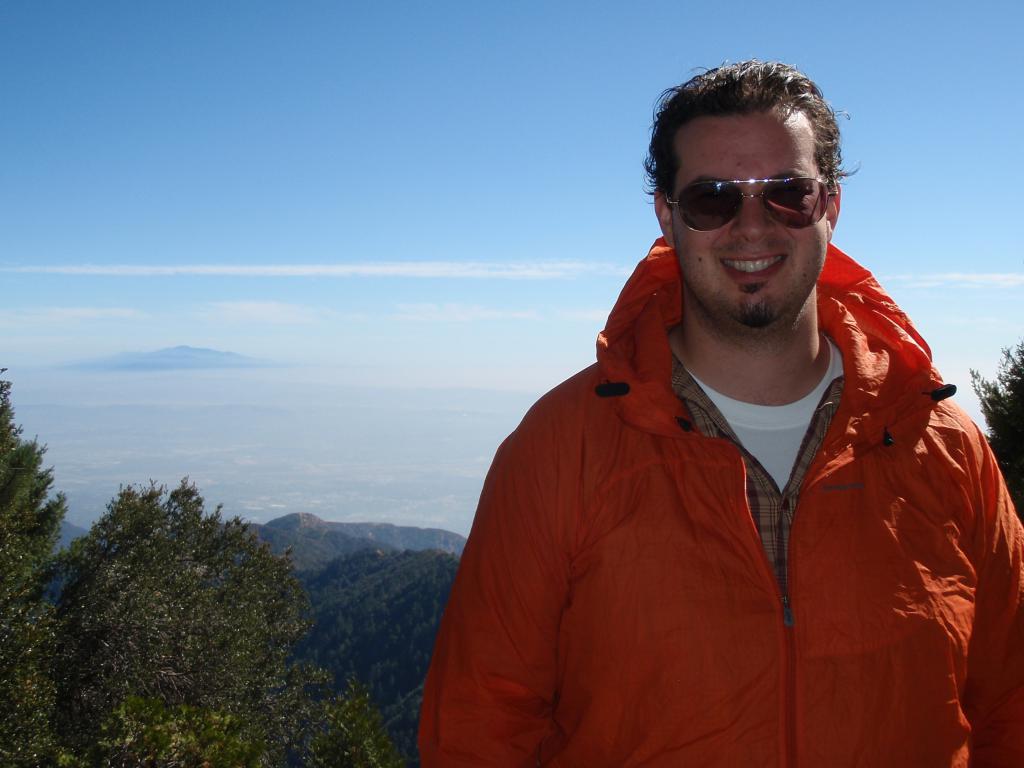 Dave on Mt. Wilson Peak