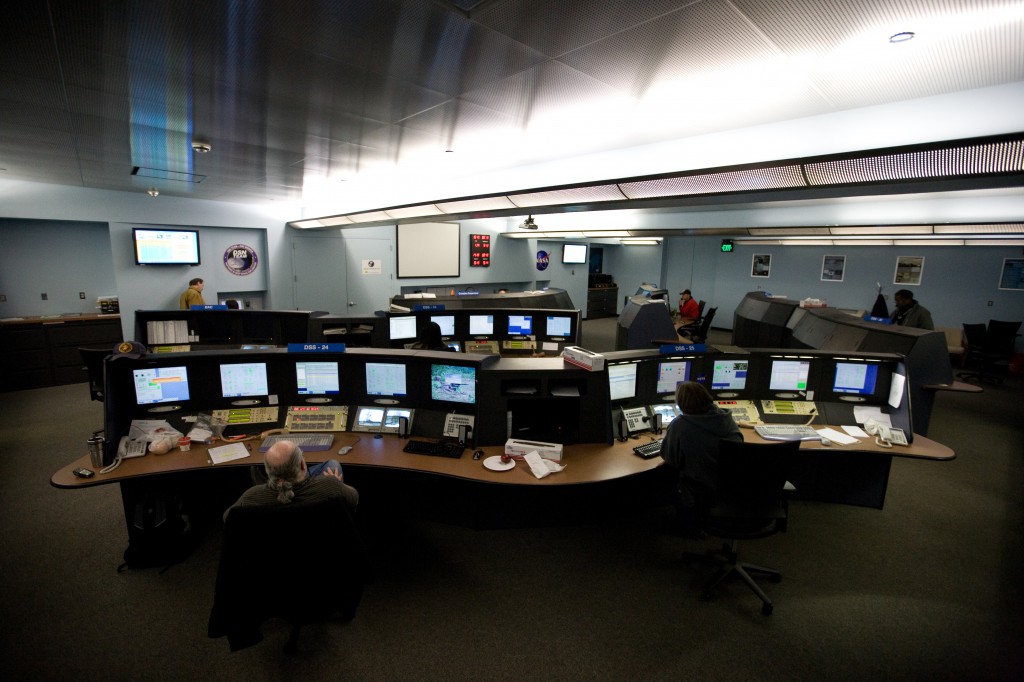 Goldstone Mission Control Room