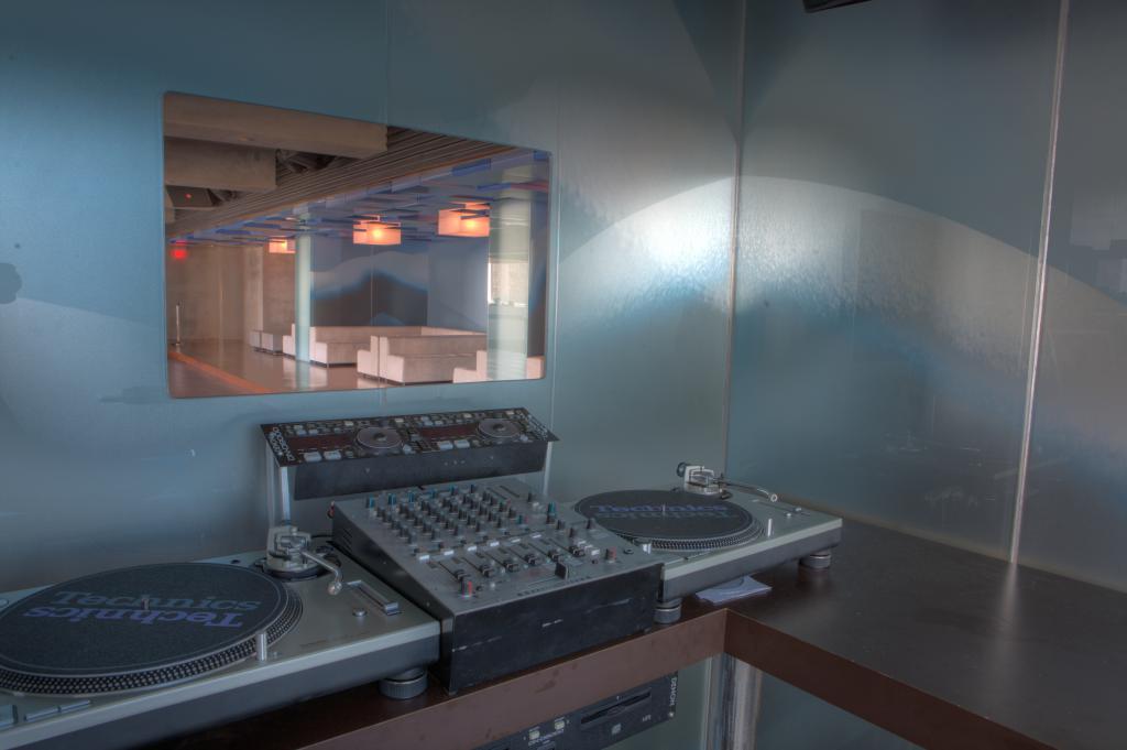 Inside DJ Booth @ Elevate