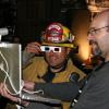 LAFD enjoying the show in 3D