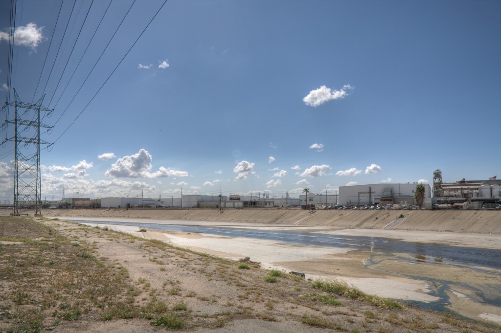 Los Angeles River from Vernon