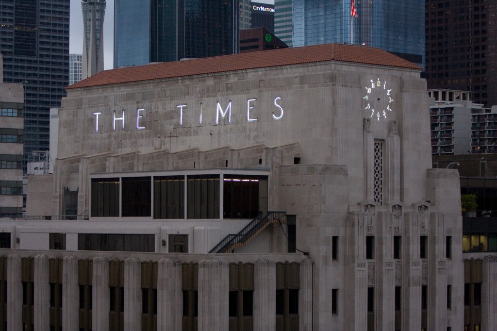 The LA Times Building