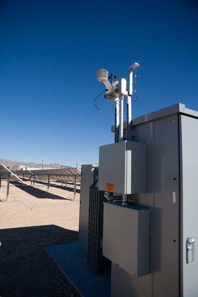 Weather Station at Nellis AFB Nellis AFB Solar Farm on