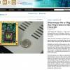 Wired Microscope-on-a-Chip