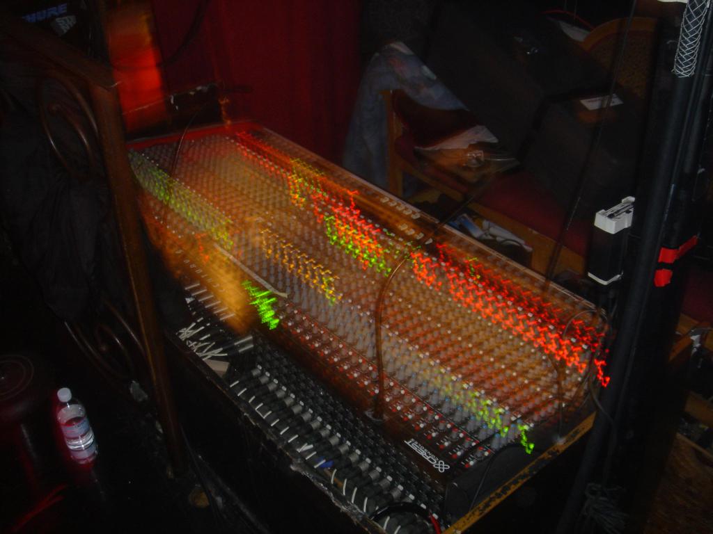 the mixing board