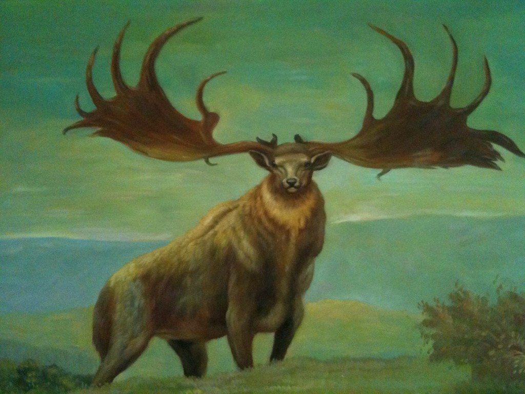 this awesome painting cost my friend $0.50 on eBay plus shipping from china and stretching. moosesheepwolf. win.